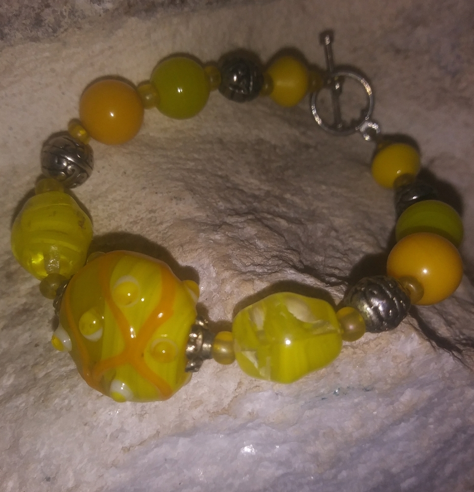 Vintage beaded bracelet